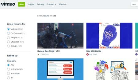 Vimeo - Free Video Submission Site